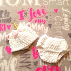 Adorable Baby Unicorn 2-Piece Outfit